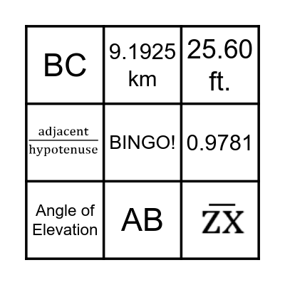 INTEGIRTY Bingo Card