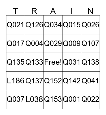 CSXIT Fun @ Work Day Bingo Card