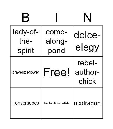 that-demigirl Bingo Card