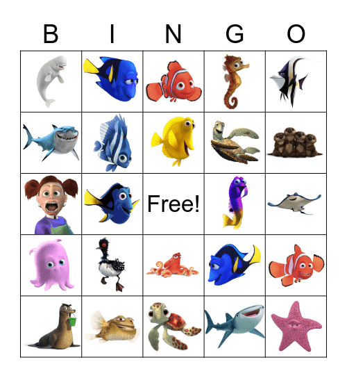 Big Blue Bingo Card