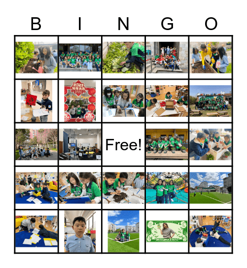 3C Bingo Card