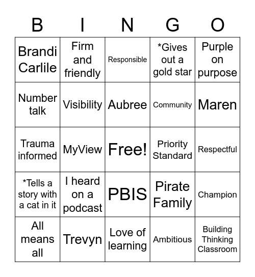 Bingo Bango Board Bingo Card