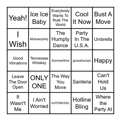 VIBE BINGO Card