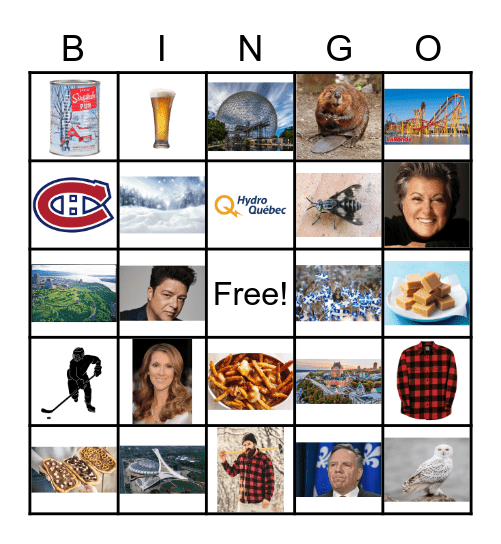 Bingo de la St-Jean Bingo Card