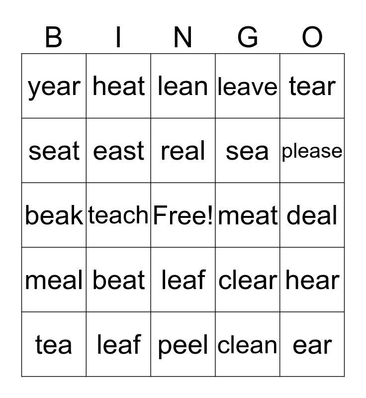 double-vowel-words-bingo-card