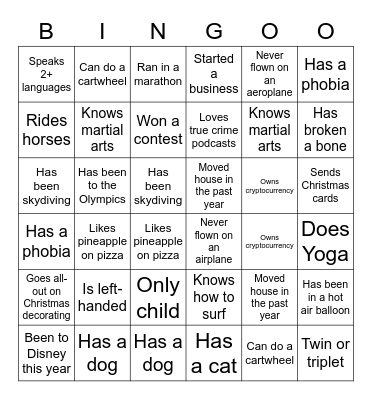 RSE Team Bingo Card
