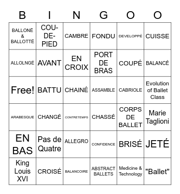 Summer Intensive Seminars 2023 Week 1 Bingo Card