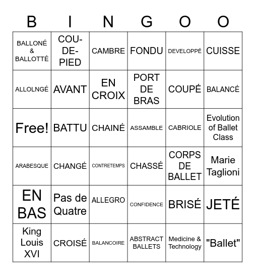 Summer Intensive Seminars 2023 Week 1 Bingo Card