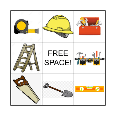Construction Bingo Card