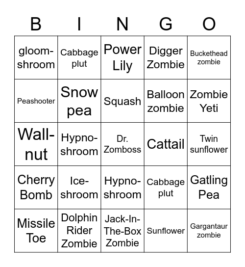 @TAJ96JENNIE Bingo Card