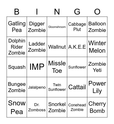 TAJ01KMJ Bingo Card