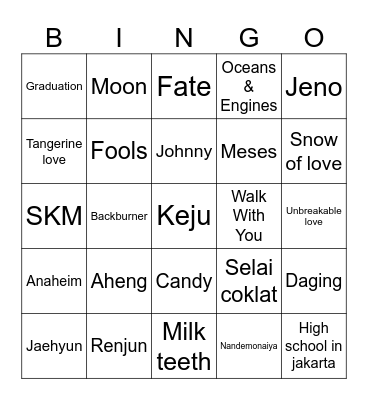 baejin0fle Bingo Card