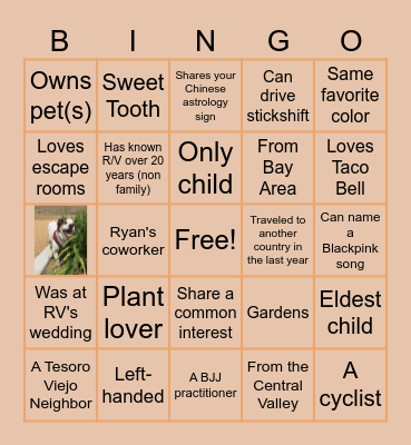 YiBo Bingo Card