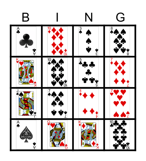 New Inn Sticky Fingers Bingo Card