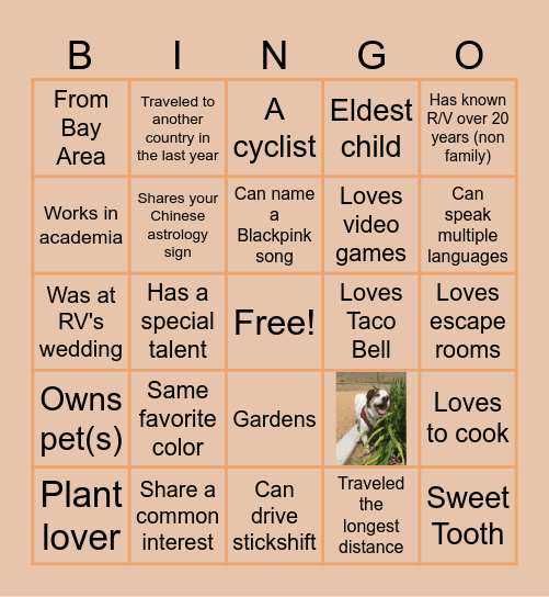 YiBo Bingo Card