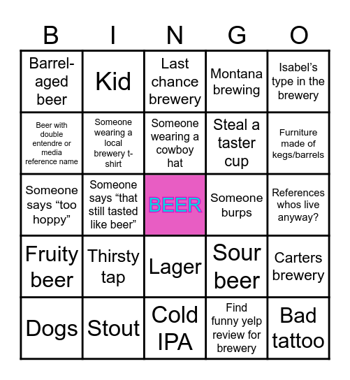 Father of 4 awesome daughters Bingo Card