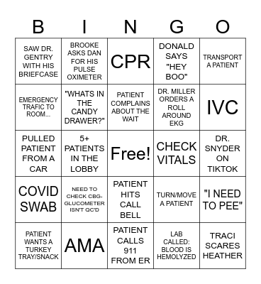 TECH WEEK 2023 Bingo Card