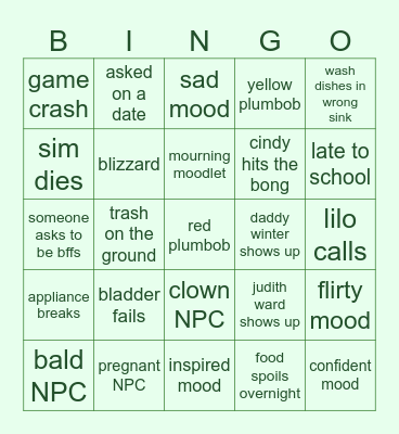 Disney Princess Challenge Bingo Card