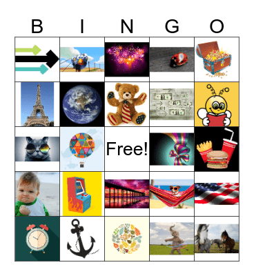 Intranet Bing Bingo Card
