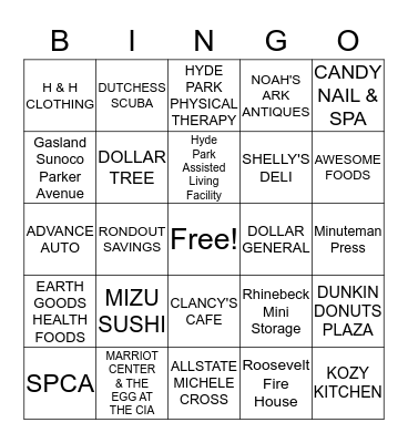 BUSINESS BINGO Card