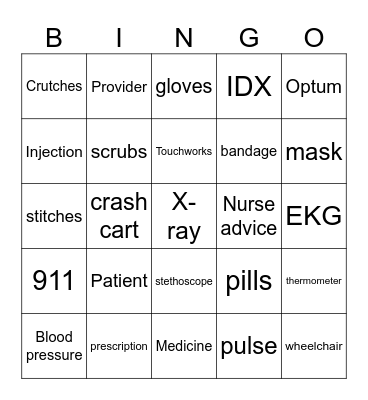 COVINA UCC BINGO! Bingo Card