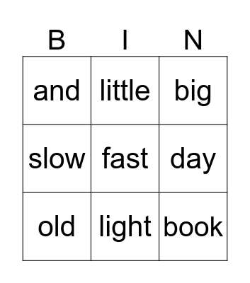 Mala Bingo Card