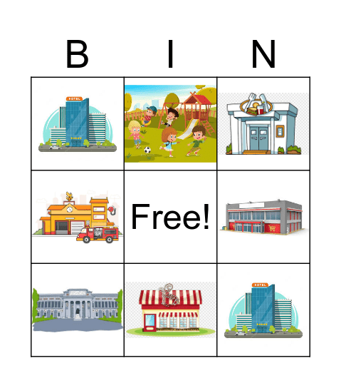 The town Bingo Card