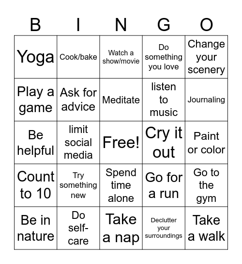 HC2 Bingo Card