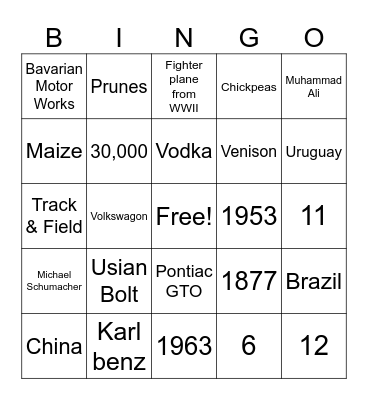 June 2023 GM 2   2 lines Bingo Card
