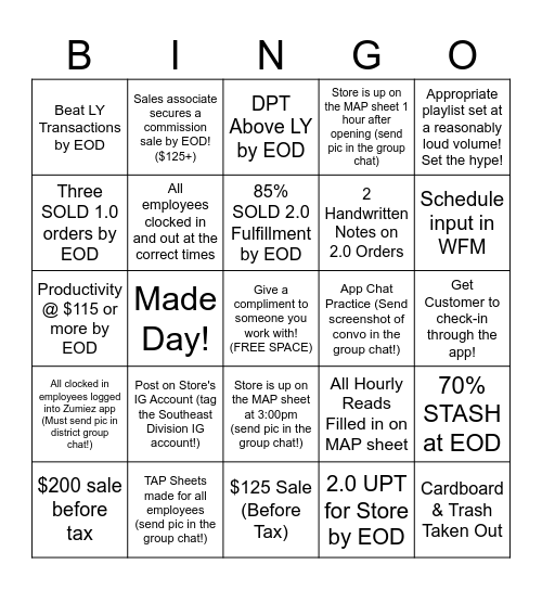 June 2023 Bingo Board Bingo Card