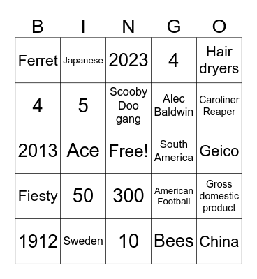 June 2023 GM 8    6 Pack  Line under the G Bingo Card