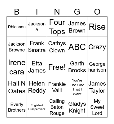 June 2023 GM 5 Bingo Card