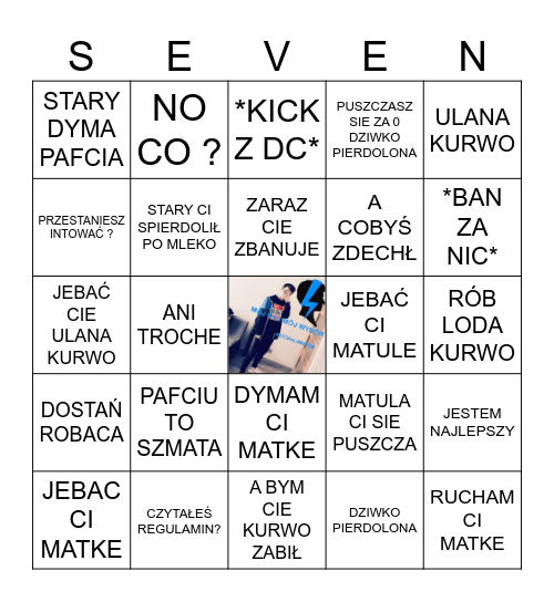 TOMASZ ROMAN BINGO Card