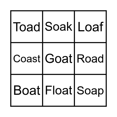 OA Bingo!! Bingo Card