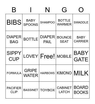 IT'S A BLESSING Bingo Card