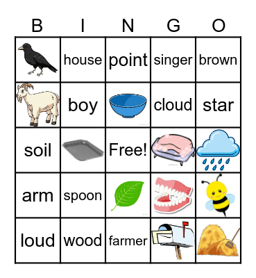 Review Bingo Card