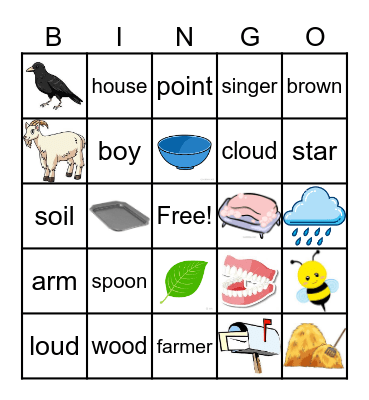 Review Bingo Card