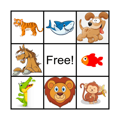 DGPV GOES WILD Bingo Card