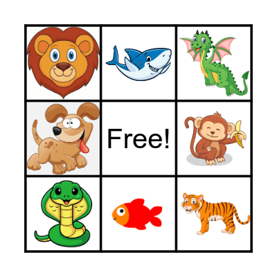 DGPV GOES WILD Bingo Card