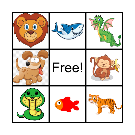 DGPV GOES WILD Bingo Card