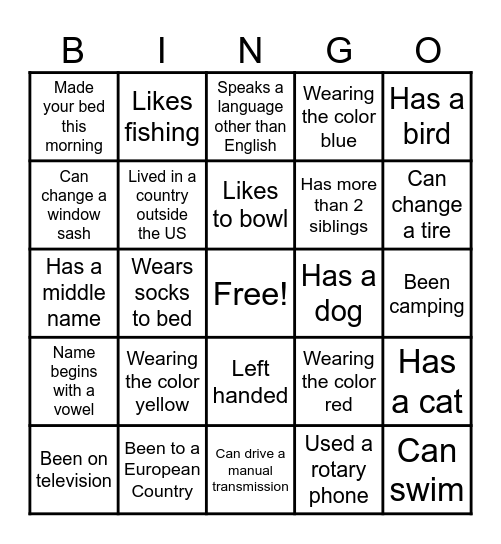 Connectivity June 2023 Bingo Card
