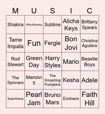 Clearwater Bar Foundation Bingo Card