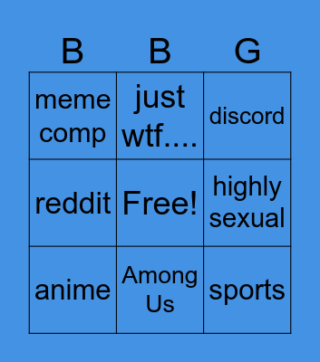 BAD YOUTUBE CONTENT Bingo Card