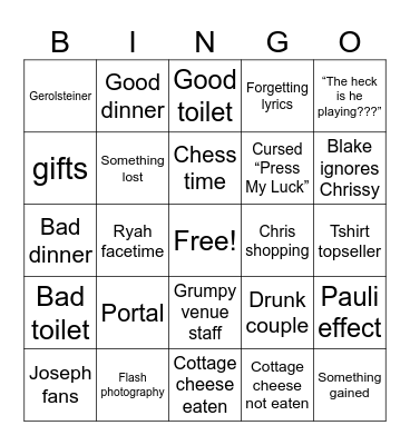 JELLY ROAD Bingo Card