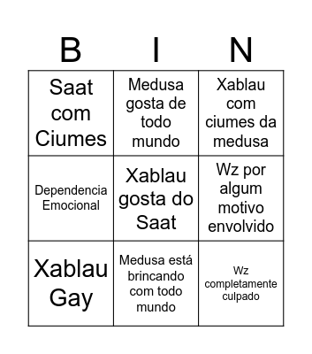 Alanzoka Bingo Card
