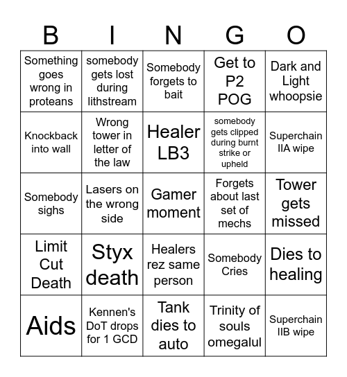 Bingo Bongo Boingo 2 Bingo Card