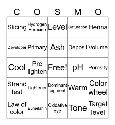 HEAVEN BINGO Card