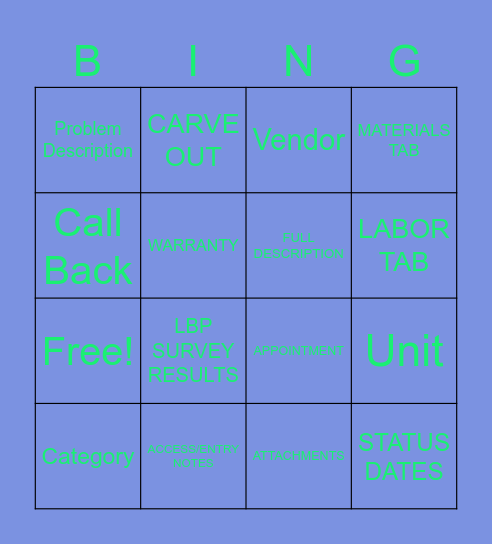 Reviewing Tech Completed BINGO Card