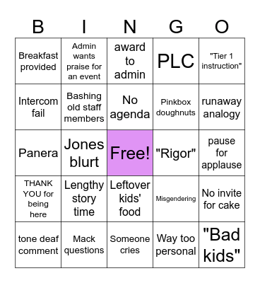 ✨Bingo✨ Bingo Card