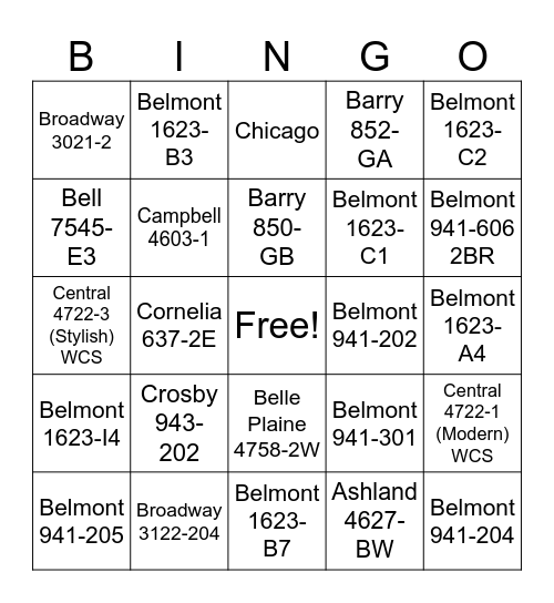 INNJOY BNB Bingo Card